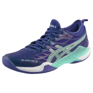 Step Lock Pro Laces Asics Women's Blast FF 3 - Eggplant/Aquamarine
