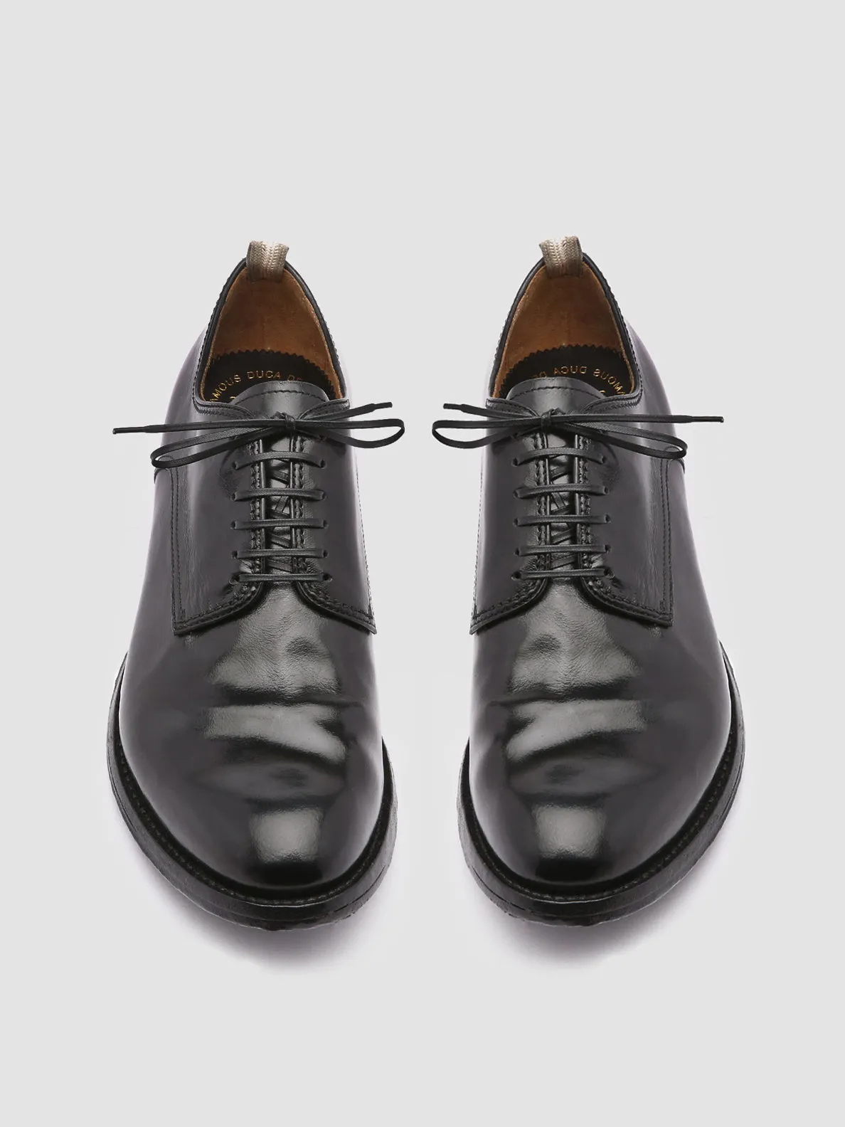 ANATOMIA 012 - Black Leather Derby Shoes Casual Moves Easy Footwear