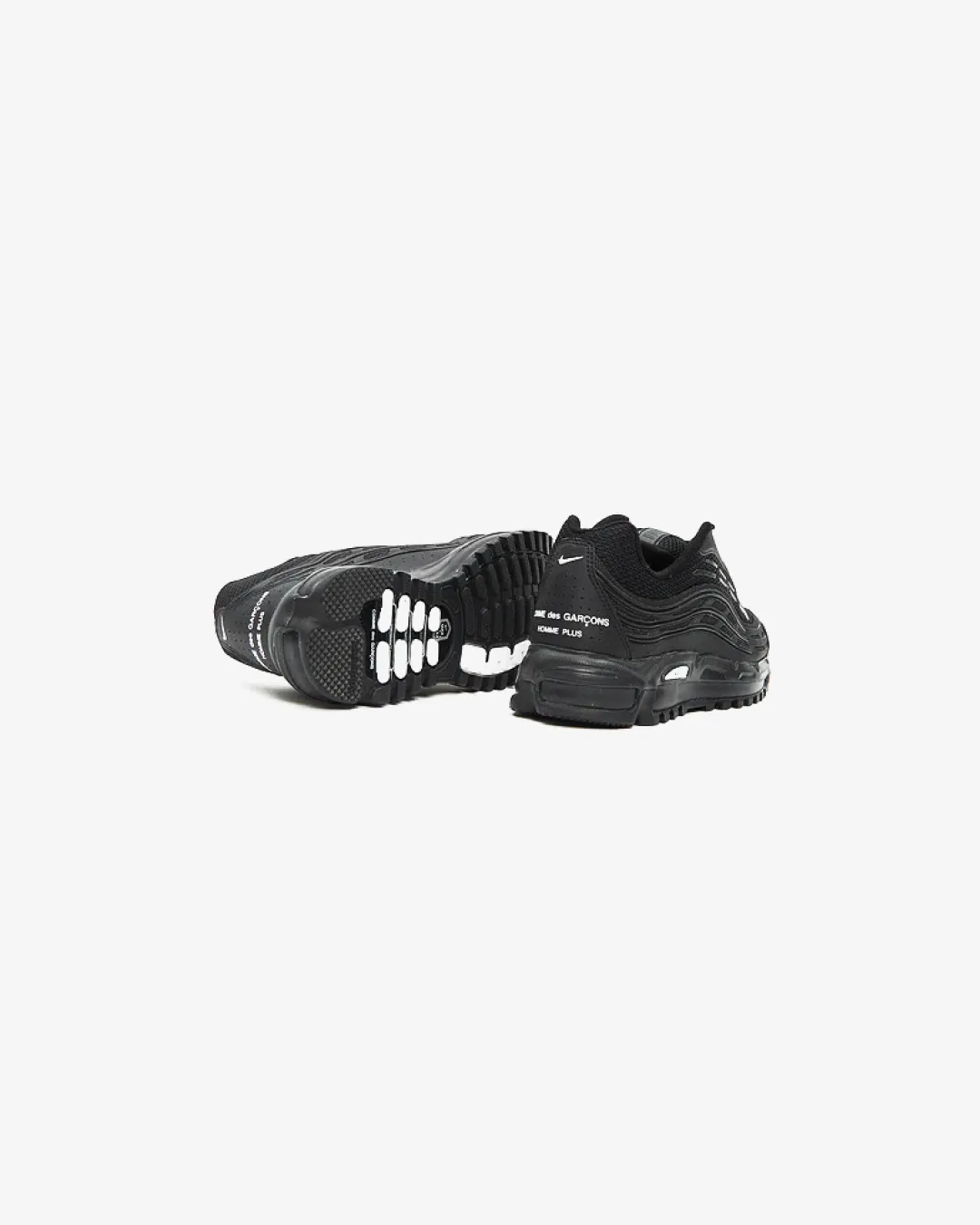 Comme des Gar?ons Homme Plus x Nike Air Max TL 2.5 ??Black?? Sneakers flexible fabric shoes