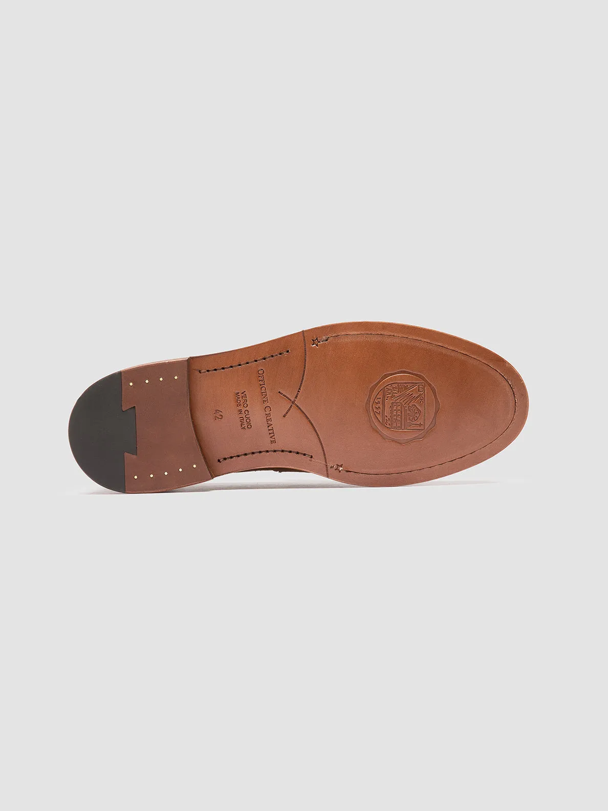 Smart Look SAX 001 - Brown Suede Penny Loafers