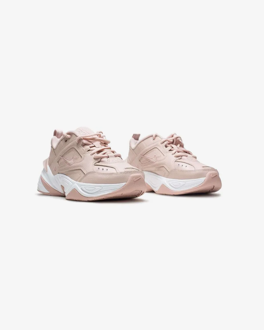 Nike M2K Tekno Peach Sneaker synthetic leather trendy running wear
