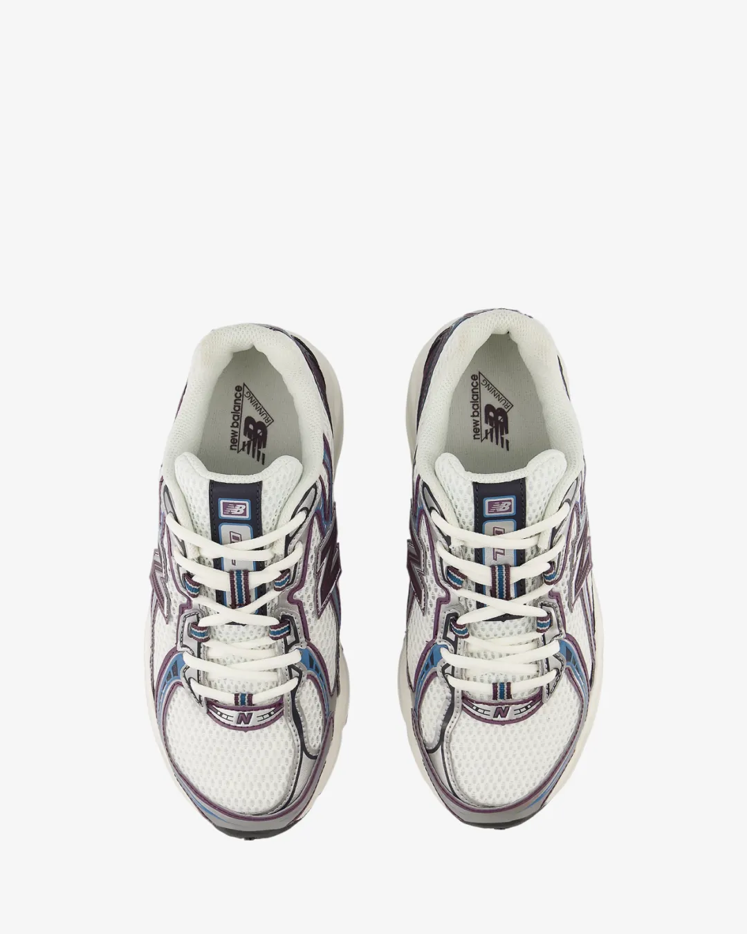New Balance 740 'SEA SALT / PLUM BROWN' Sneakers Comfort Tongue