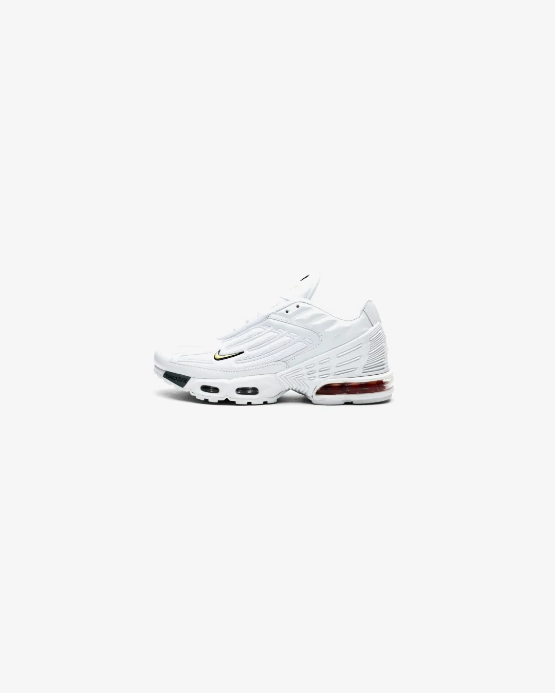 Nike Air Max Plus 3 White Vast Yellow Sneakers Breath Fresh