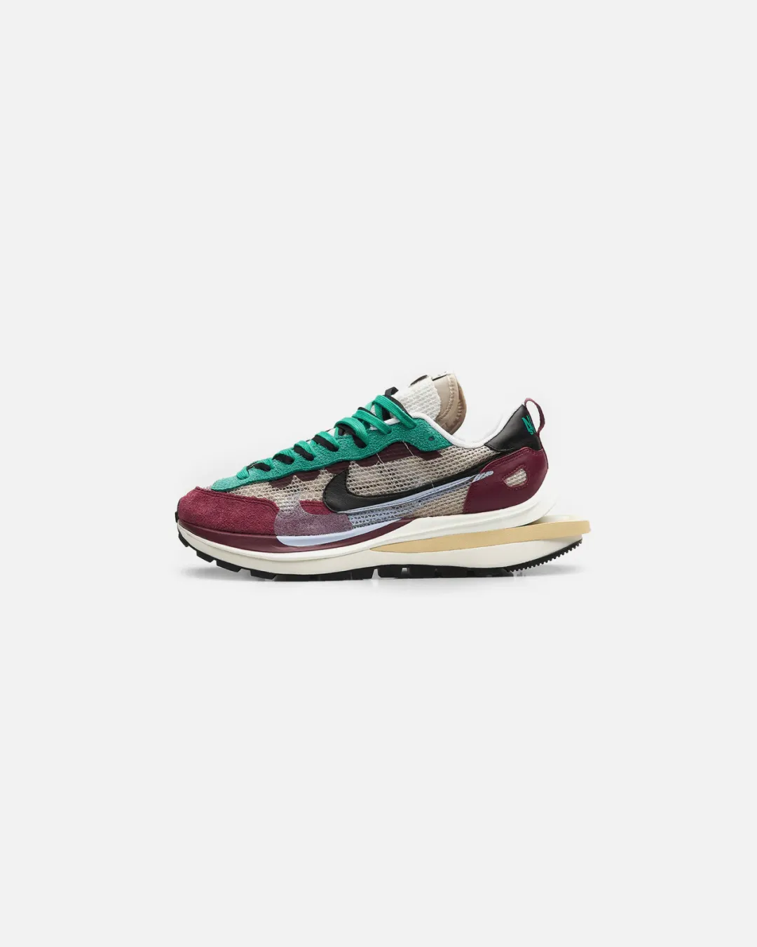 Wish Mood Ankle Support Nike x Sacai Vapor Waffle String & Black-Villain Red Sneakers