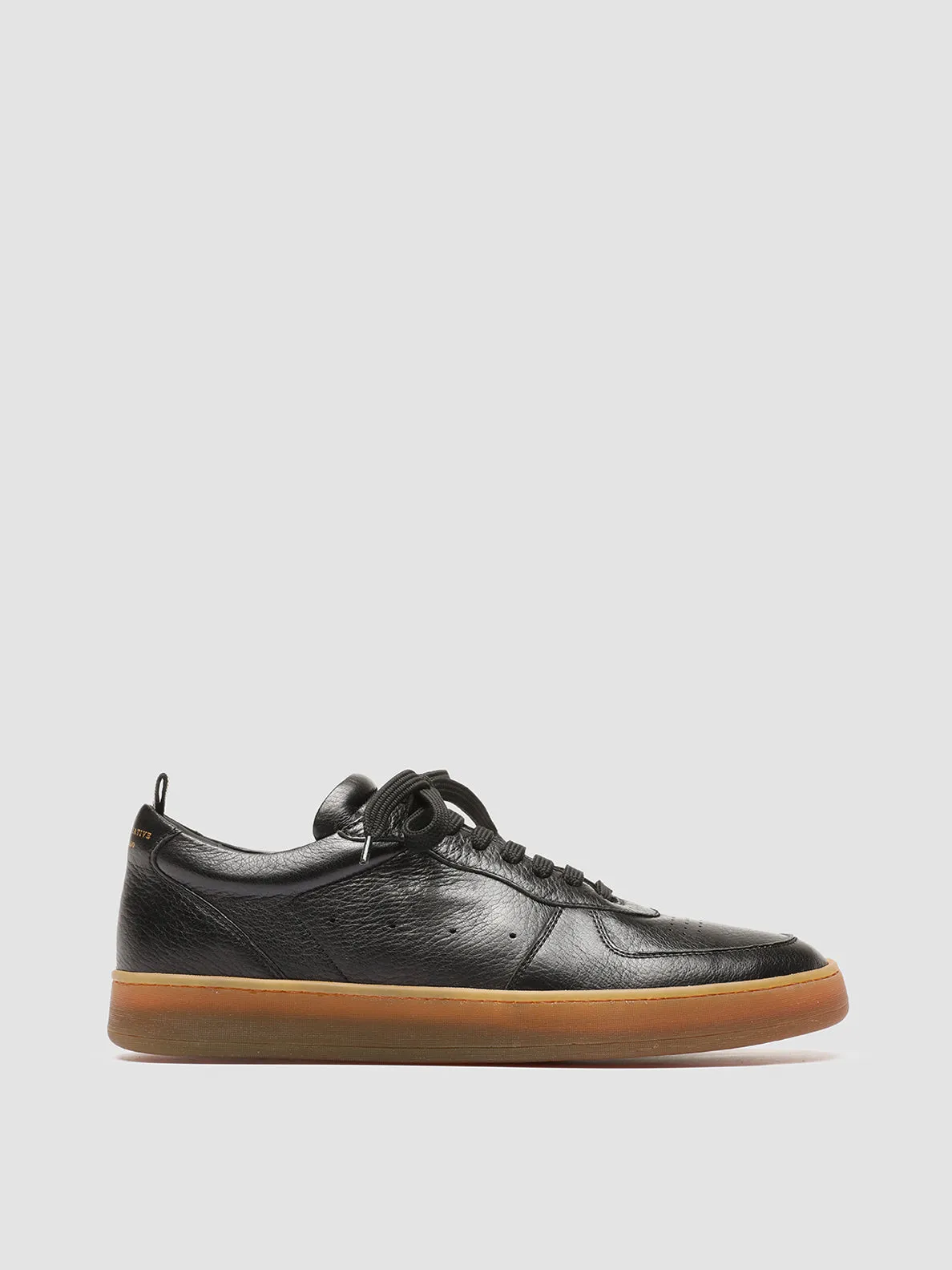 Premium materials Streamlined ease ASSET 001 - Black Leather Sneakers
