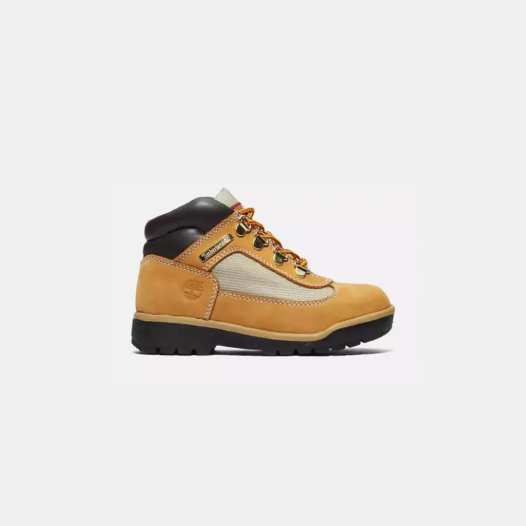 Timberland - Boy - GS Field Boot - Mac & Cheese Quick Comfort Comfortable Heel Counter