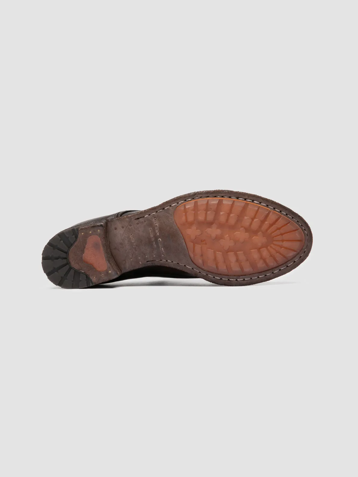LEXIKON 159 - Brown Leather Derby Shoes Travel Edge All Day