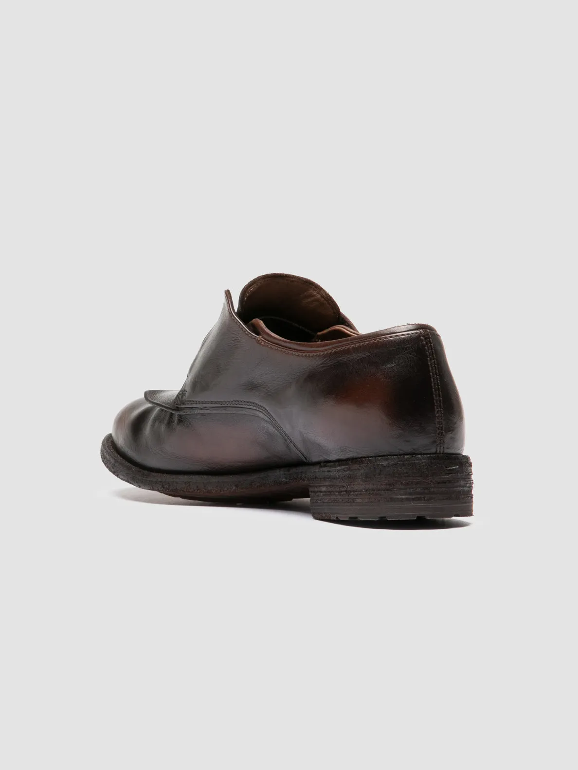 Travel Ready Shoes LEXIKON 159 - Brown Leather Derby Shoes