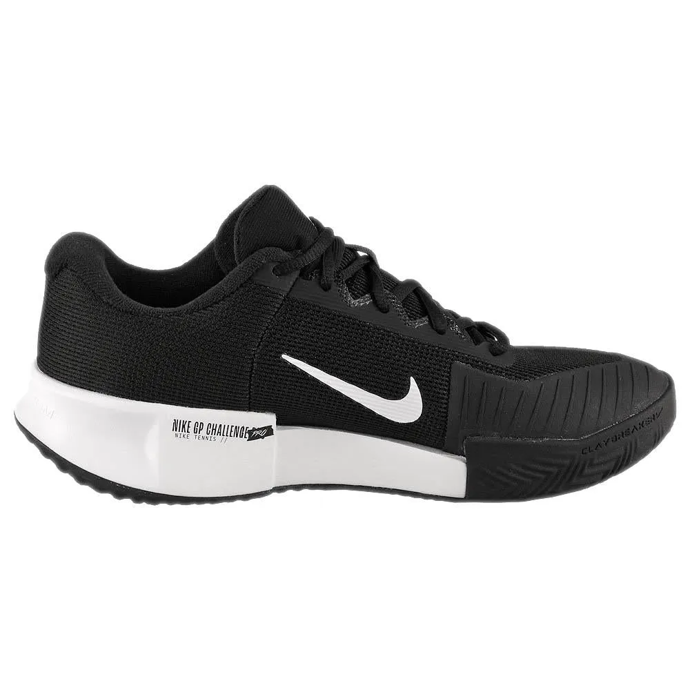 Easy Run Lace Closure Nike Women's Air Zoom GP Challenge Pro - Clay - Black/White