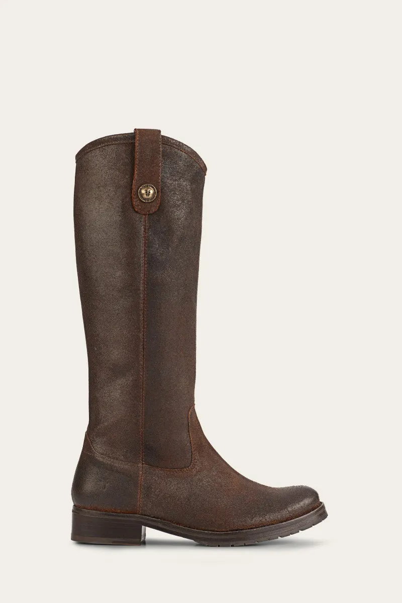 Melissa Double Sole Button Lug Tall Daily Use Tailored ease