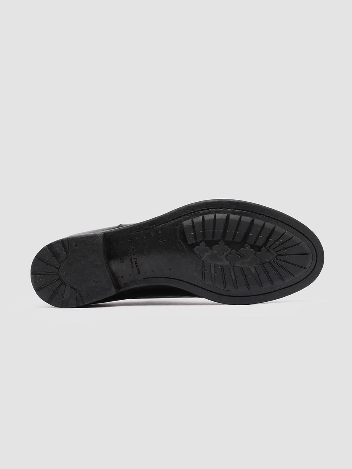Street Classic Flexible Walk HIVE 004 - Black Leather Oxford Shoes