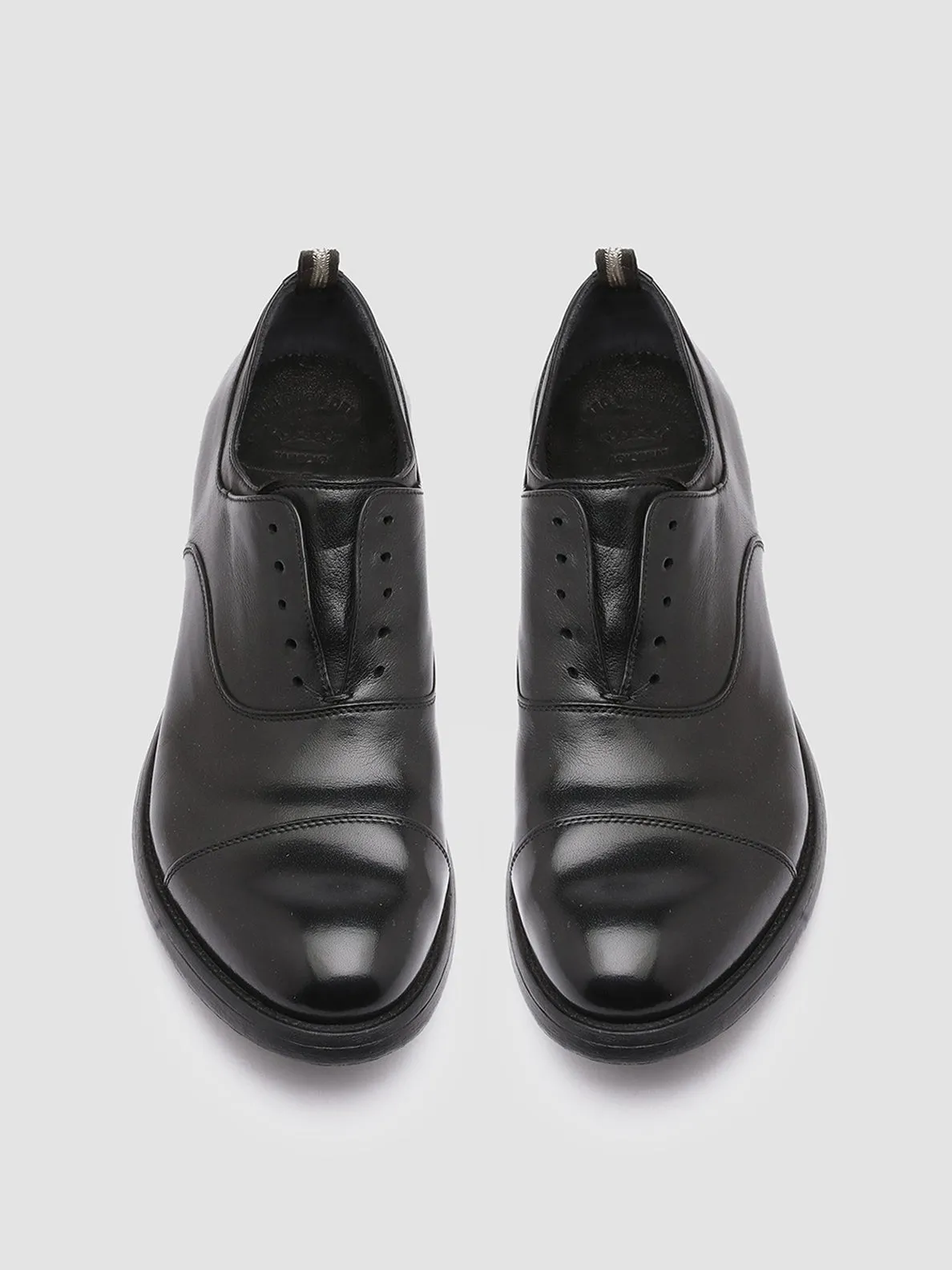 Urban Comfort HIVE 004 - Black Leather Oxford Shoes