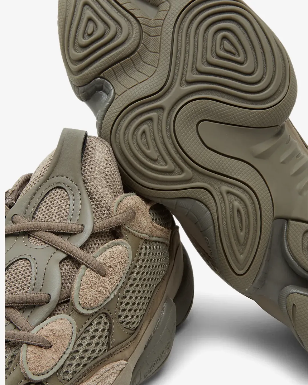 great flexibility Speed running Adidas Yeezy Boost 500 ??Brown Clay?? Sneakers