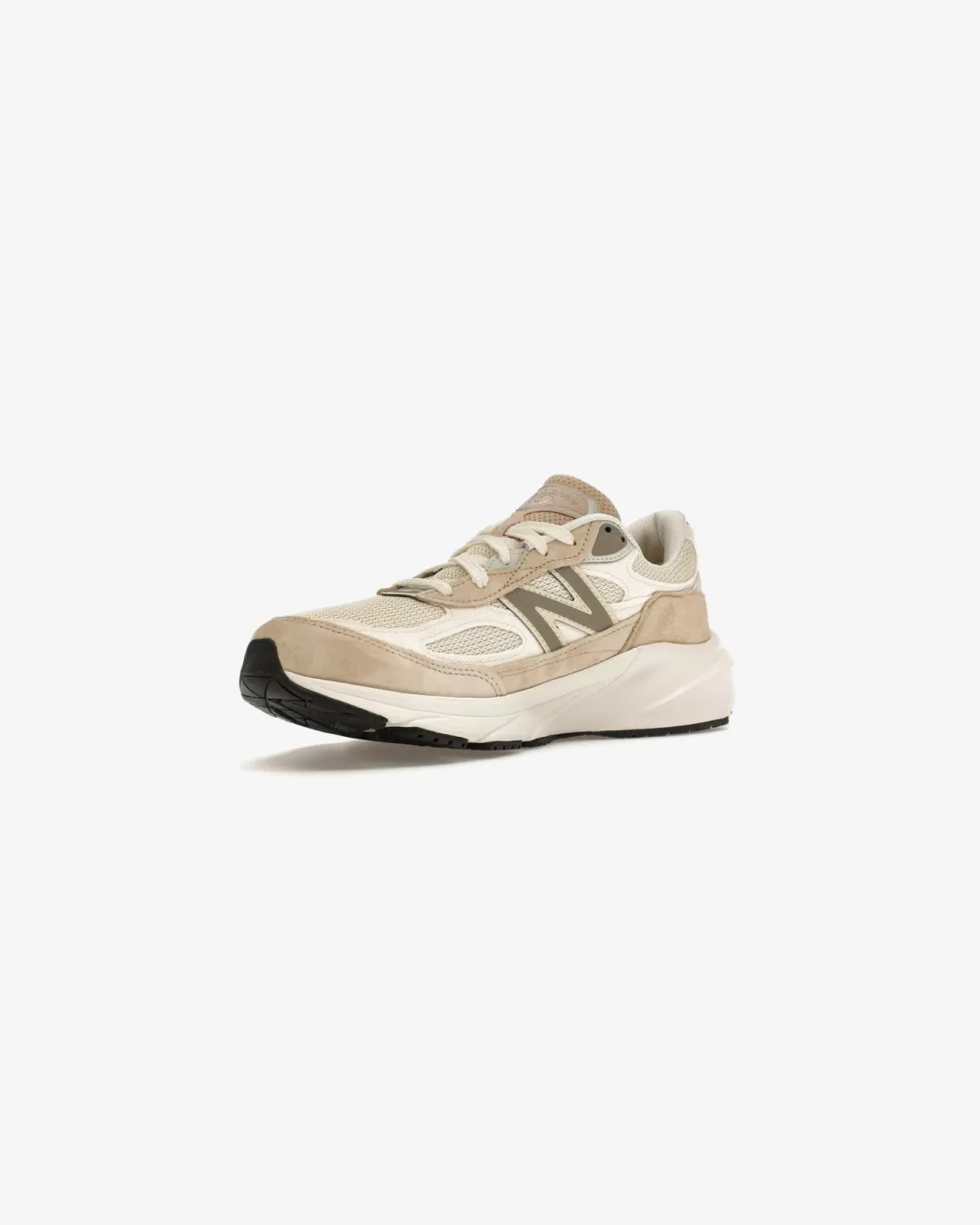 New Balance 990v6 Cream Beige Sneakers Senior