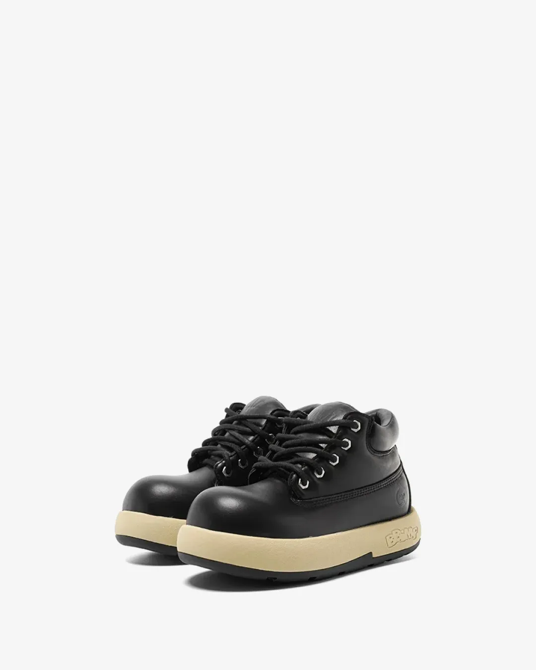 BBIMP Cartoon Black Boots high - cut running gear