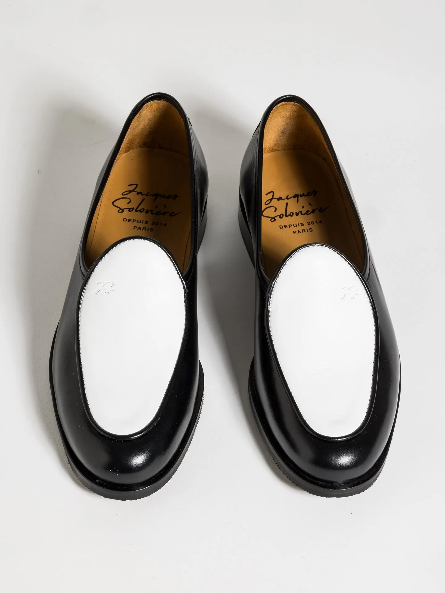JACQUES NEW BLACK & WHITE Easy-to-Wear Shoes