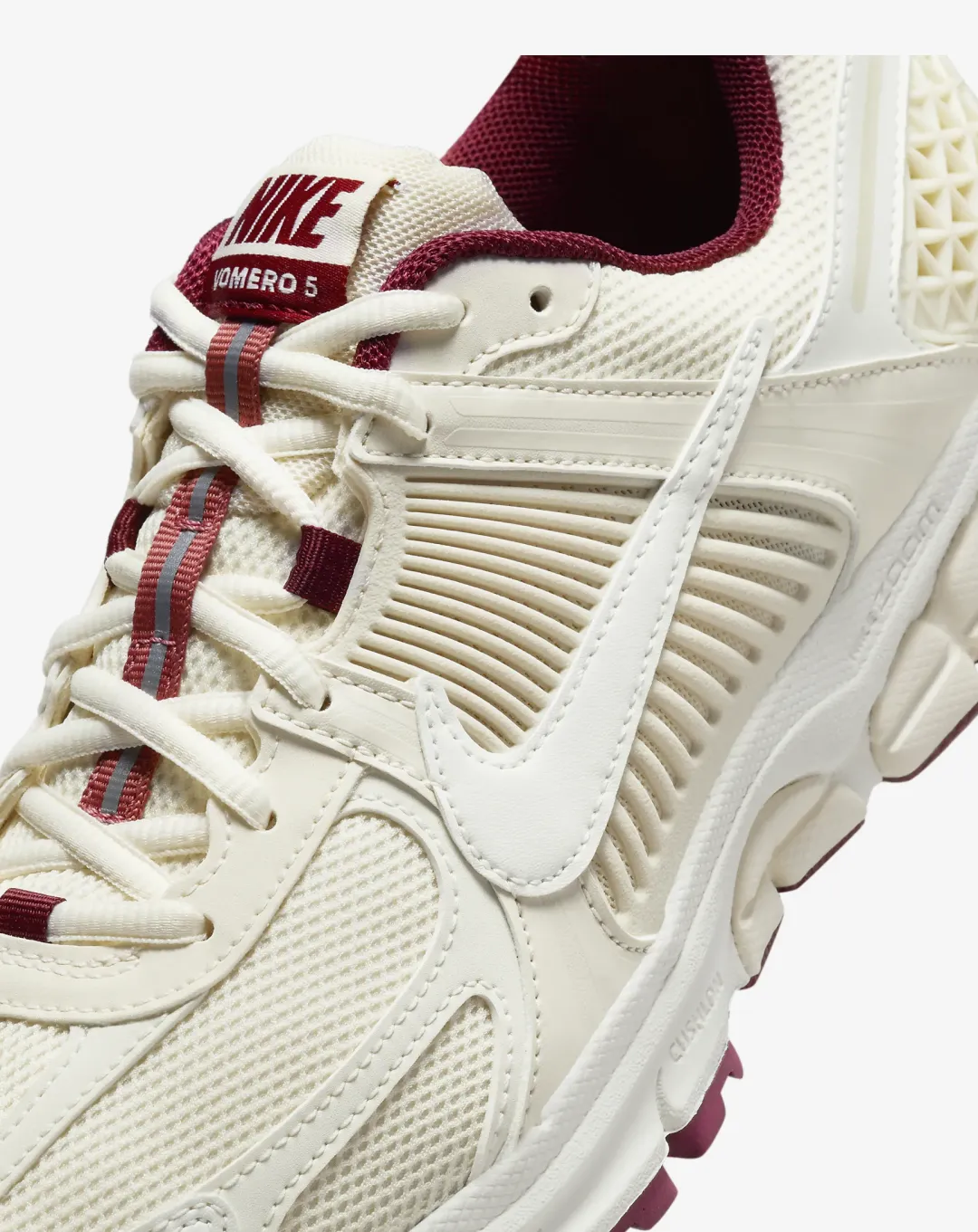 Nike Zoom Vomero 5 Sail/Pale Ivory/Team Red Sneakers Work Life
