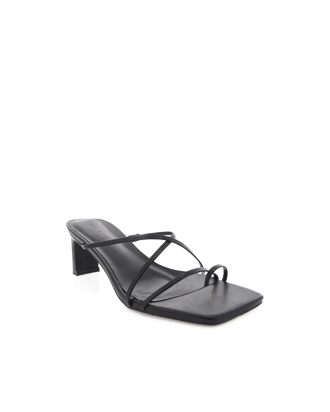 MELIE - BLACK Gold High Heels Black Stiletto Shoes
