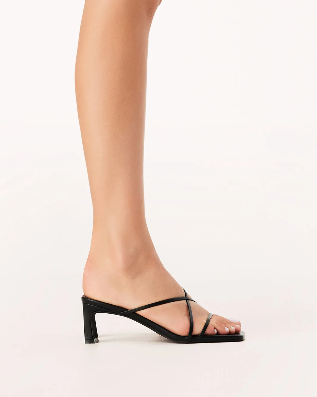 Luxury Office Shoes MELIE - BLACK