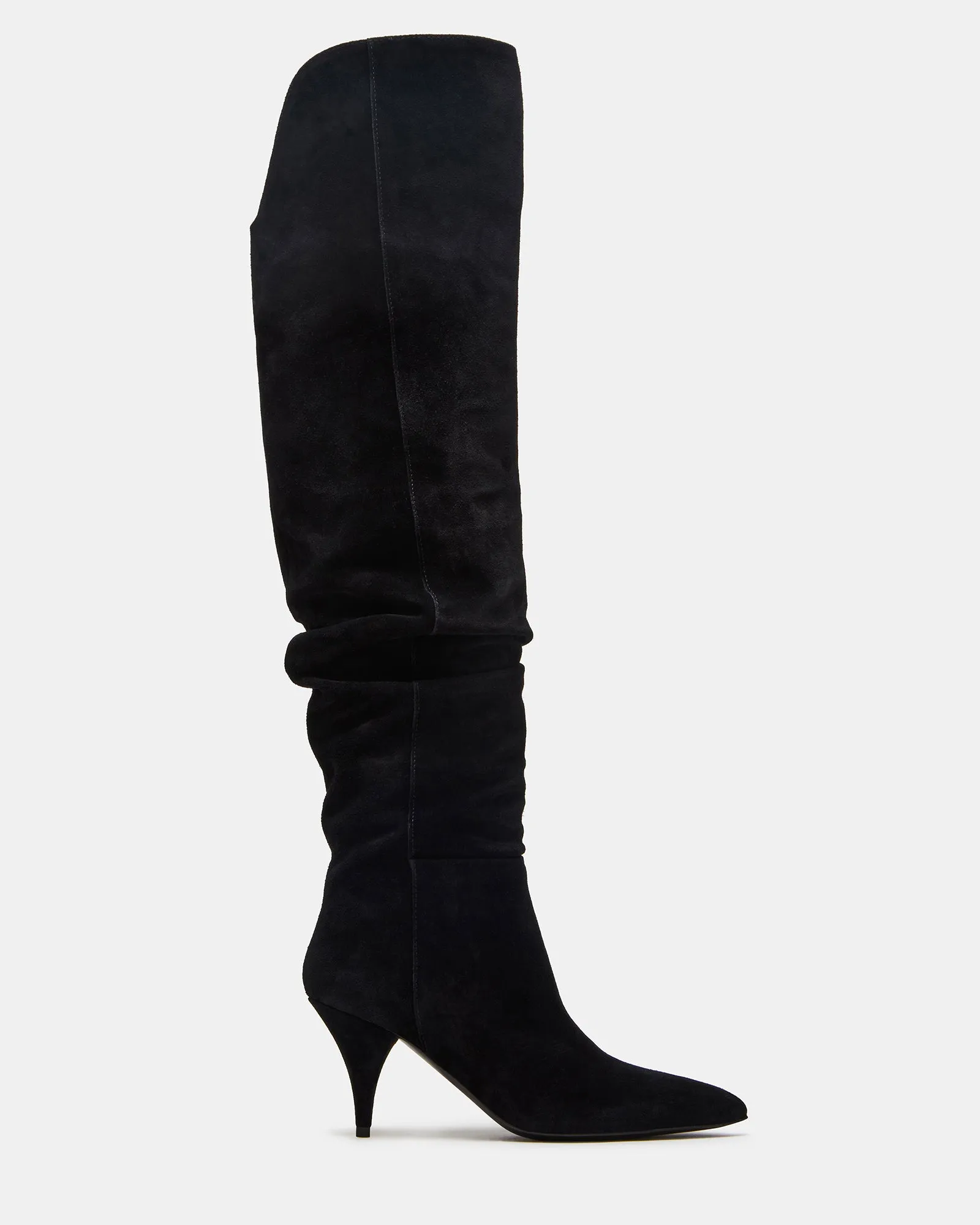 LINGER BLACK SUEDE Easy Fit Ergonomic Design