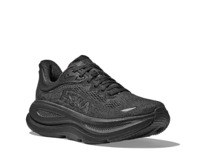 adult running shoes women's use HOKA Men's Bondi 9 Black/Black
