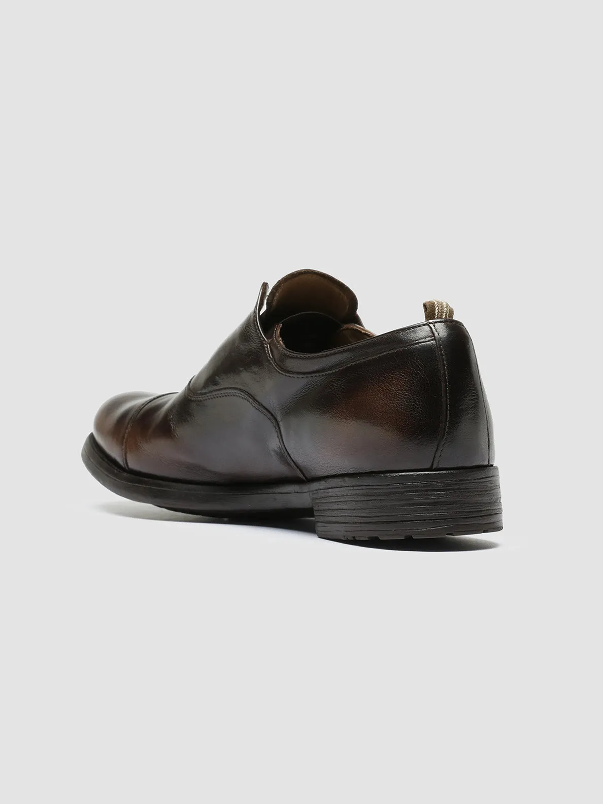 HIVE 004 - Brown Leather Oxford Shoes High Quality Style Walk