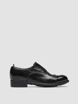Neutral Look CALIXTE 003 - Black Leather Oxford Shoes