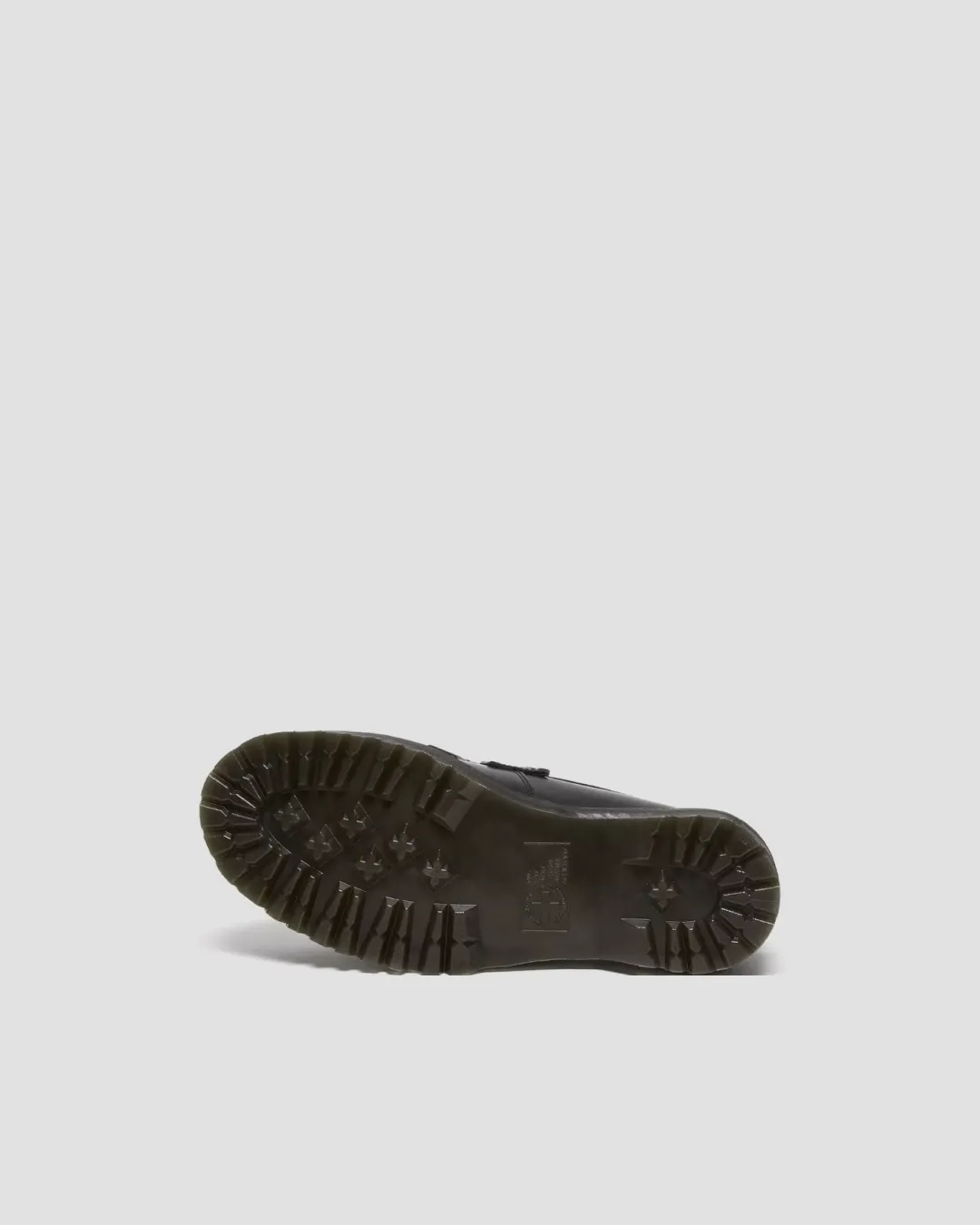 running in a beach area shoes wide - toe - box shoes Dr. Martens Adrian Tassel Quad Platform Loafers