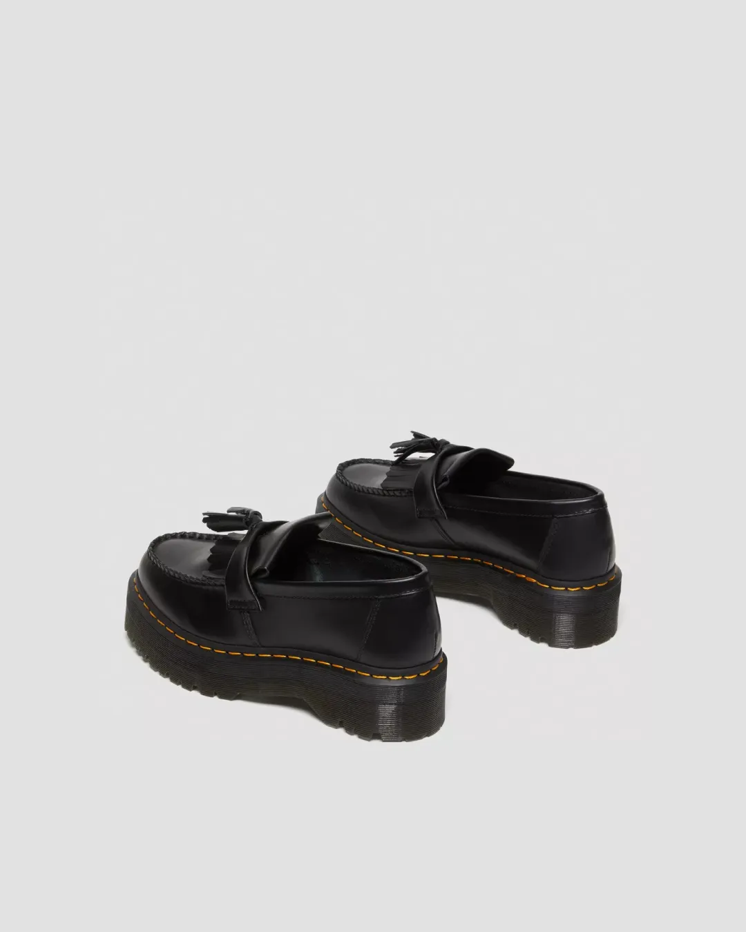 enhance agility Dr. Martens Adrian Tassel Quad Platform Loafers