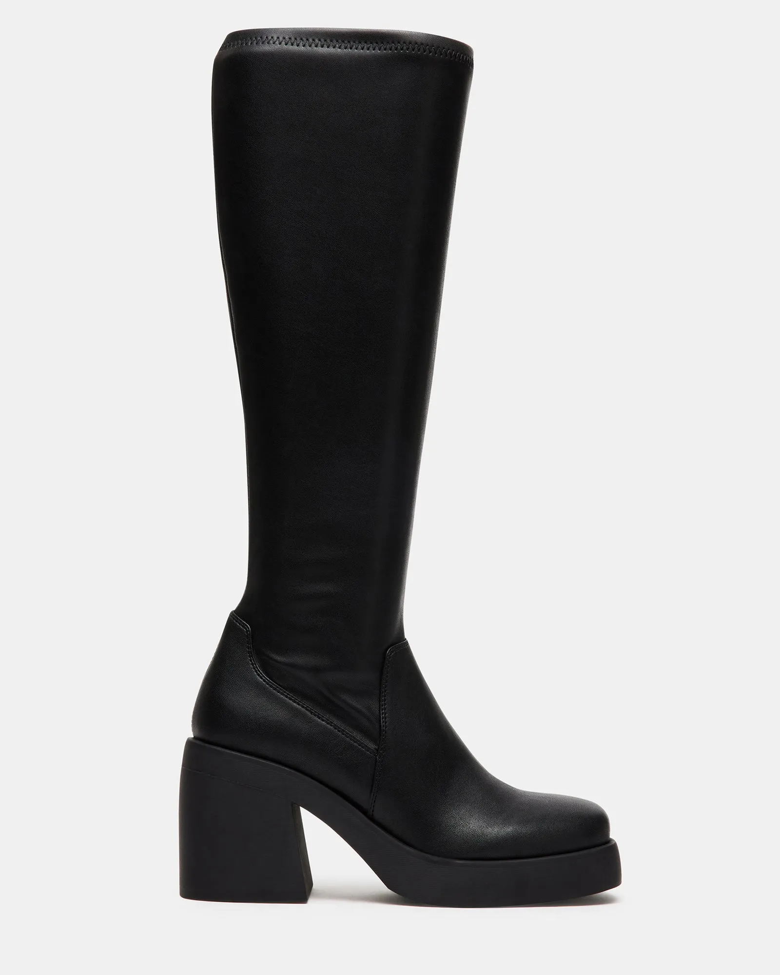 BERKLEIGH BLACK WIDE CALF Parent Oil-Resistant