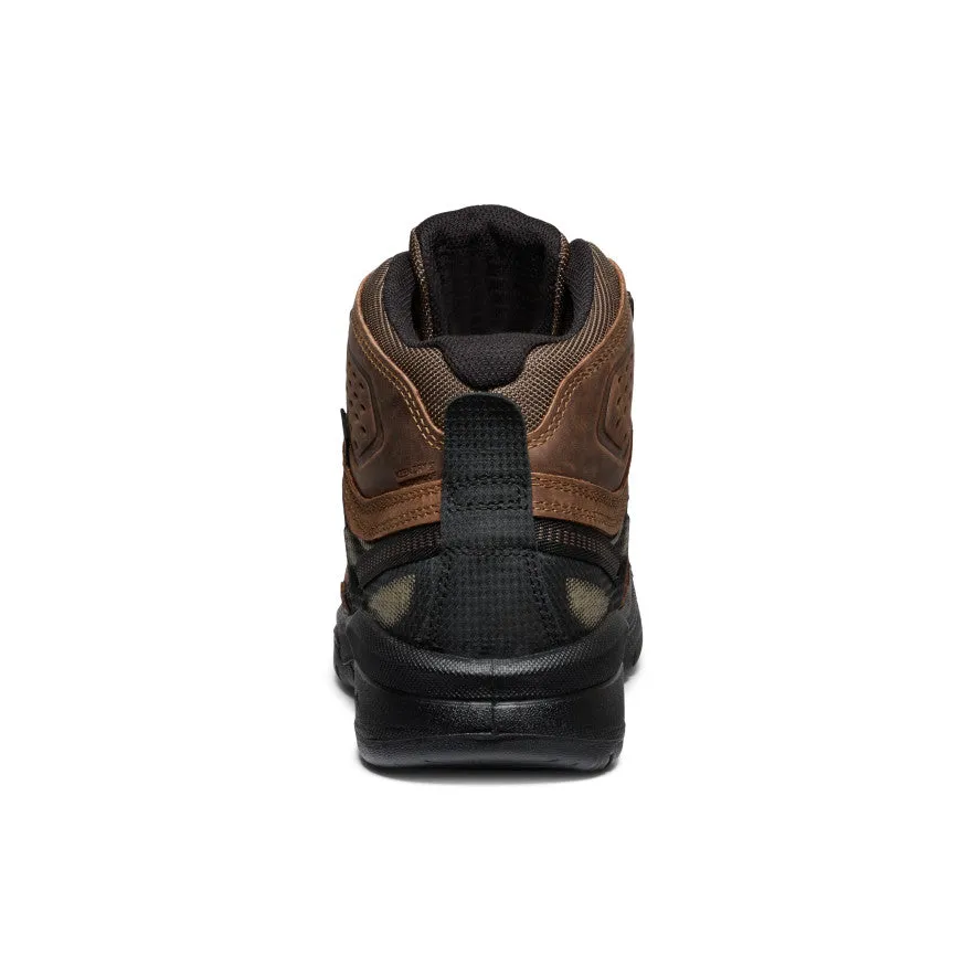 Men's Targhee IV Waterproof Work Boot (Carbon Toe)  |  Dark Earth/Black Soft Inner Lining