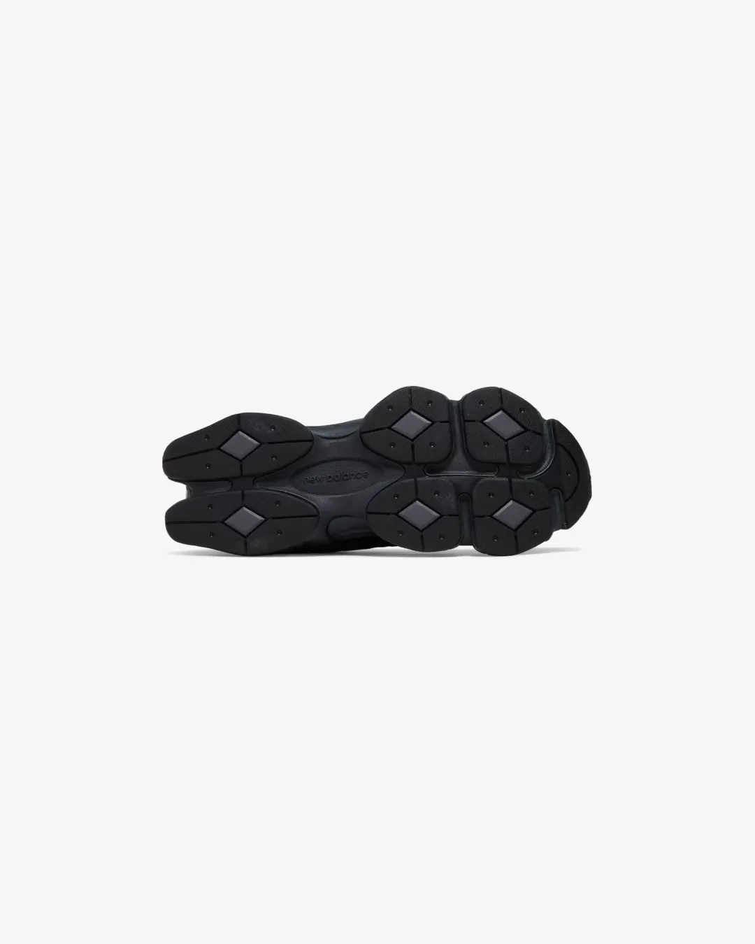 Smooth Soles Beach Vibe New Balance 9060 Triple Black Leather Sneakers