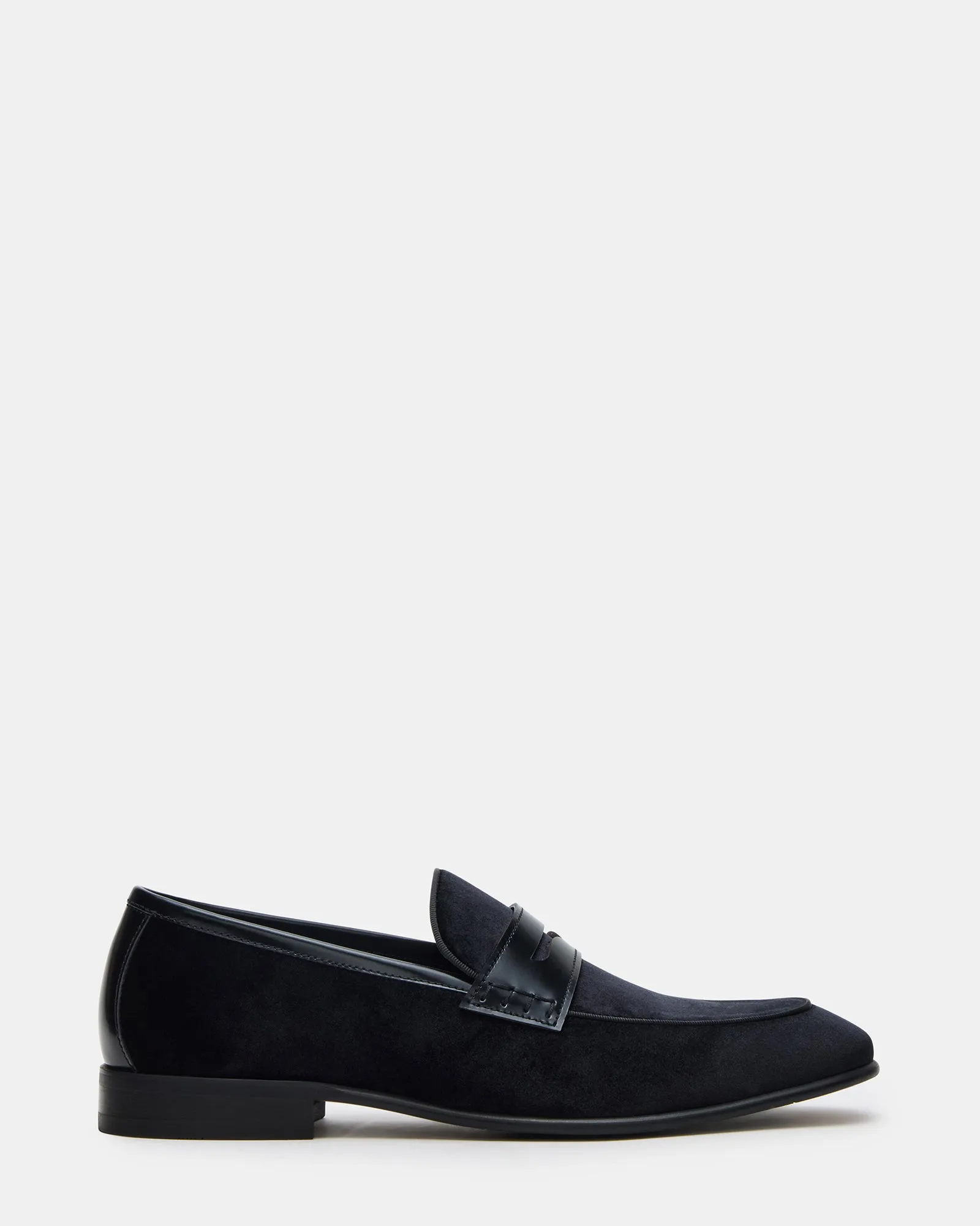 Hand-Burnished Comfortable Slip-on Style YARDLY BLACK VELVET