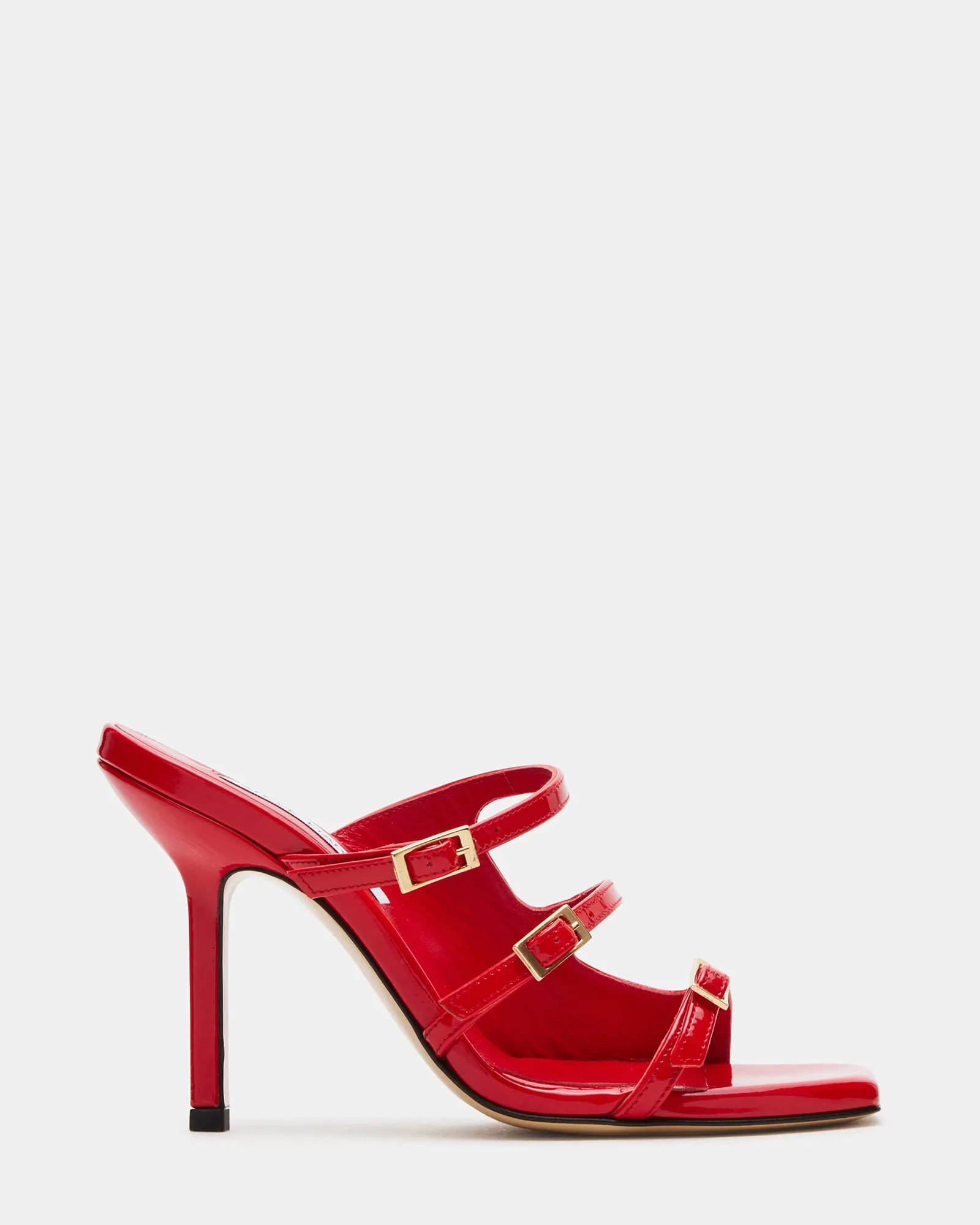 OPULENT RED LEATHER Cushioned Insole