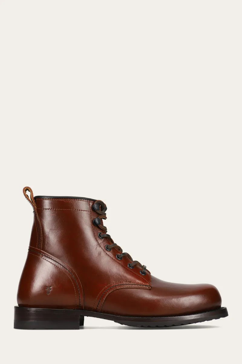 Hudson Workboot Plain Toe Stone Gray Hope Mood