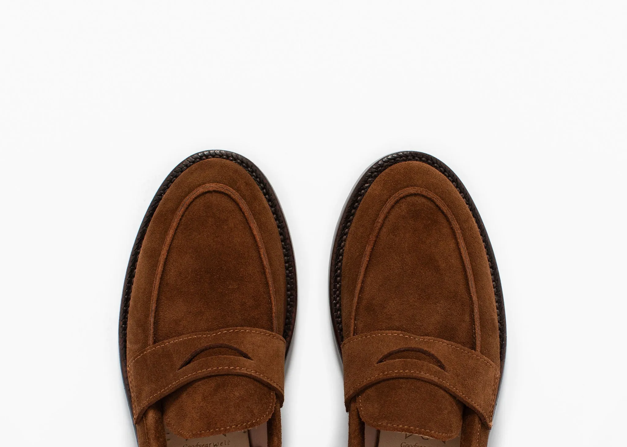 Clara Penny Loafer Bourbon Suede Quick Step Fresh Motion