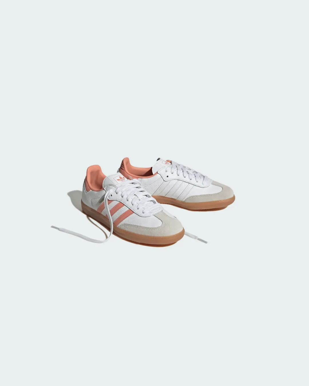 Adidas OG SAMBA White/Pink Sneakers aerobic exercise shoe suitability night run running option