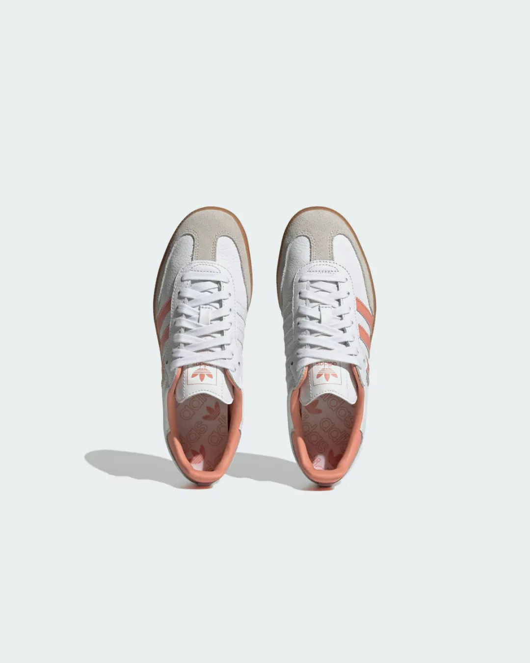 running in a bamboo bridge area shoes Adidas OG SAMBA White/Pink Sneakers