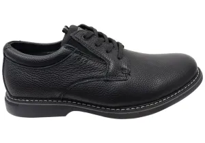 Nunn Bush By Florsheim Mens Otto Plain EE Extra Wide Leather Shoes mesh construction
