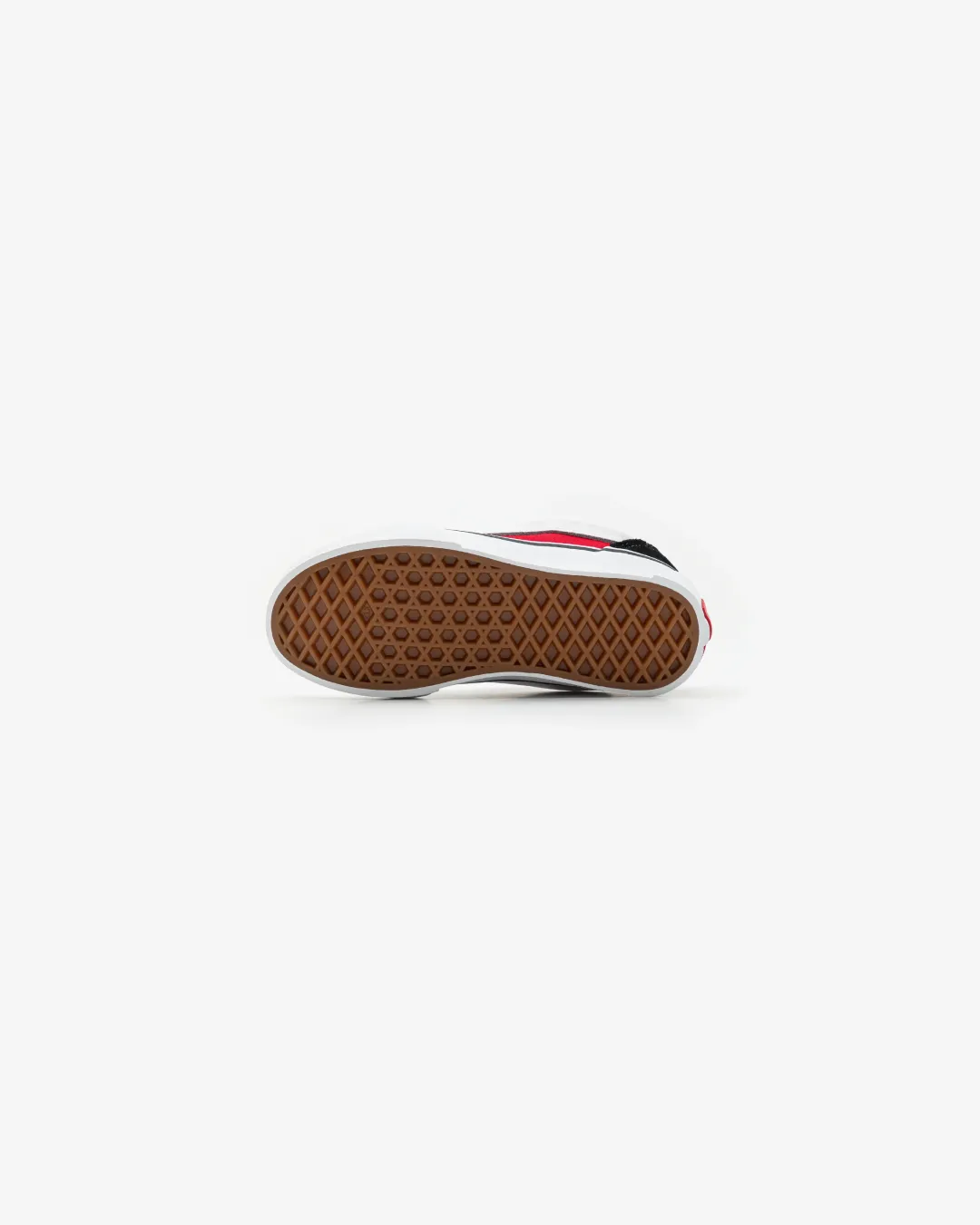 Vans Knu Skool ??Black/Red Sneakers late evening running