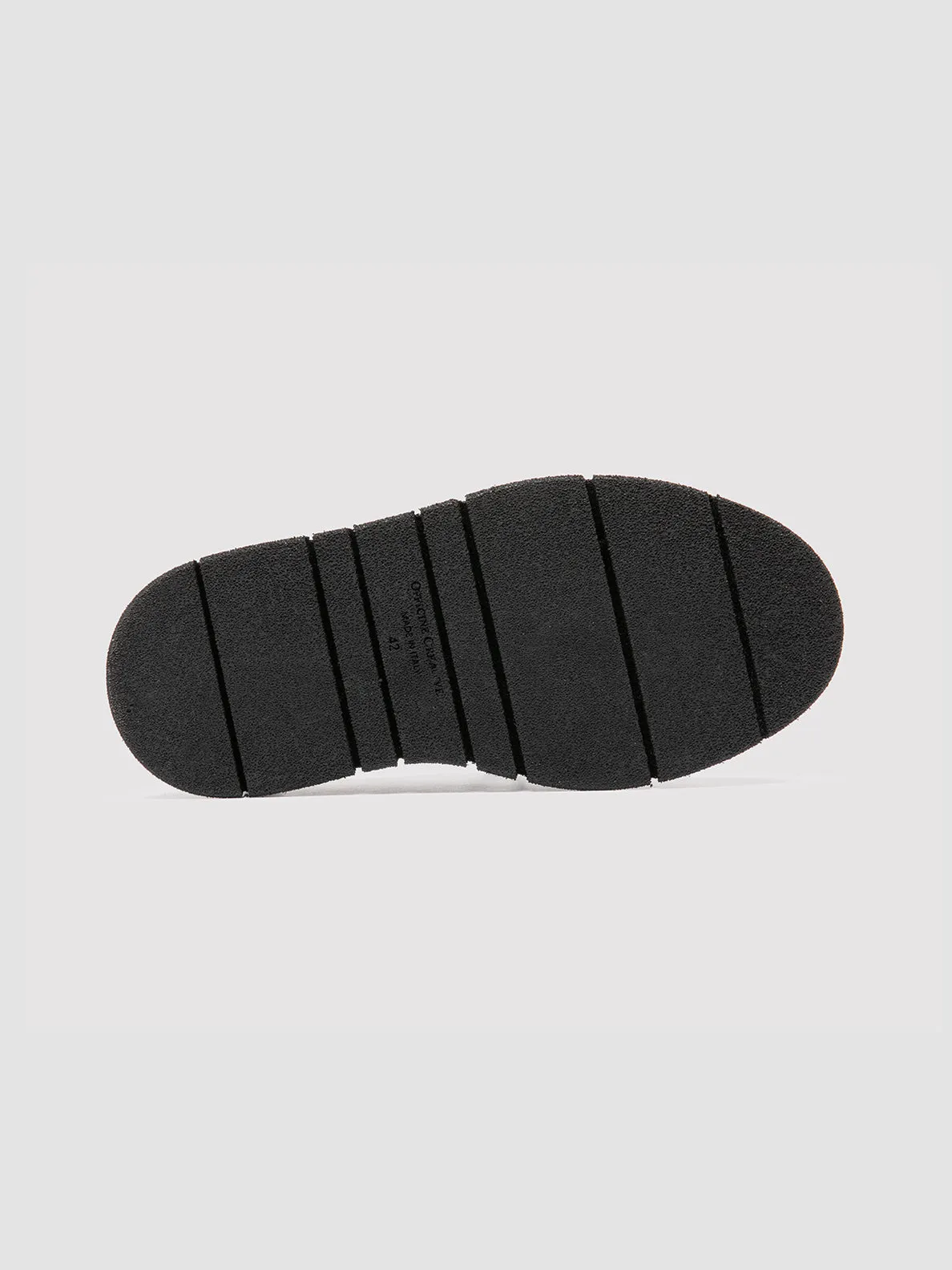 Flexibility Boost Fashion-Forward Look SATURNINE 001 - Black Leather Derby Shoes
