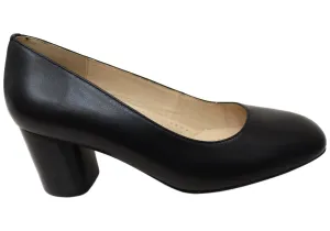 Ankle Support Field Power Florsheim Womens Comfortable Leather Loretta Square Toe Block Heels