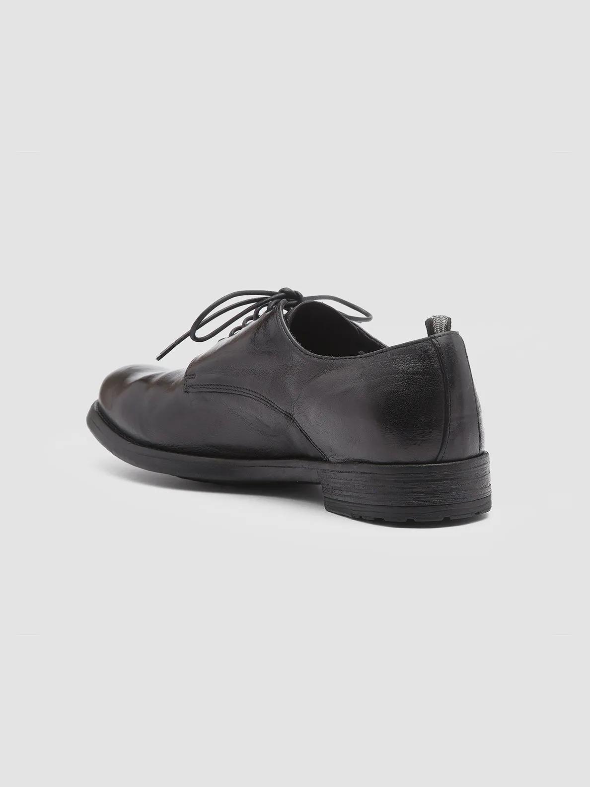 Ready For Action HIVE 008 - Black Leather Derby Shoes