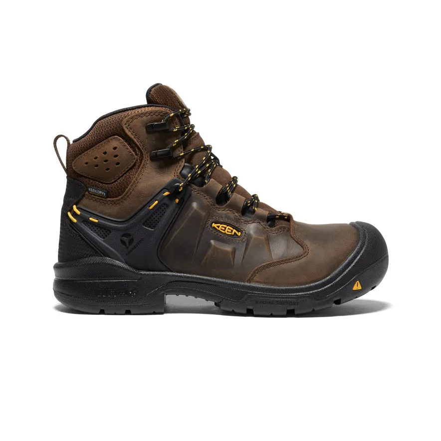 Relaxed Vibe Men's Dover 6" Waterproof (Carbon Toe)  |  Dark Earth/Black