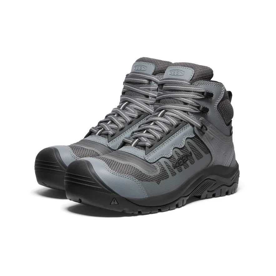 Men's Reno Mid Waterproof (Carbon Toe)  |  Magnet/Black Structured Fit Western Pattern