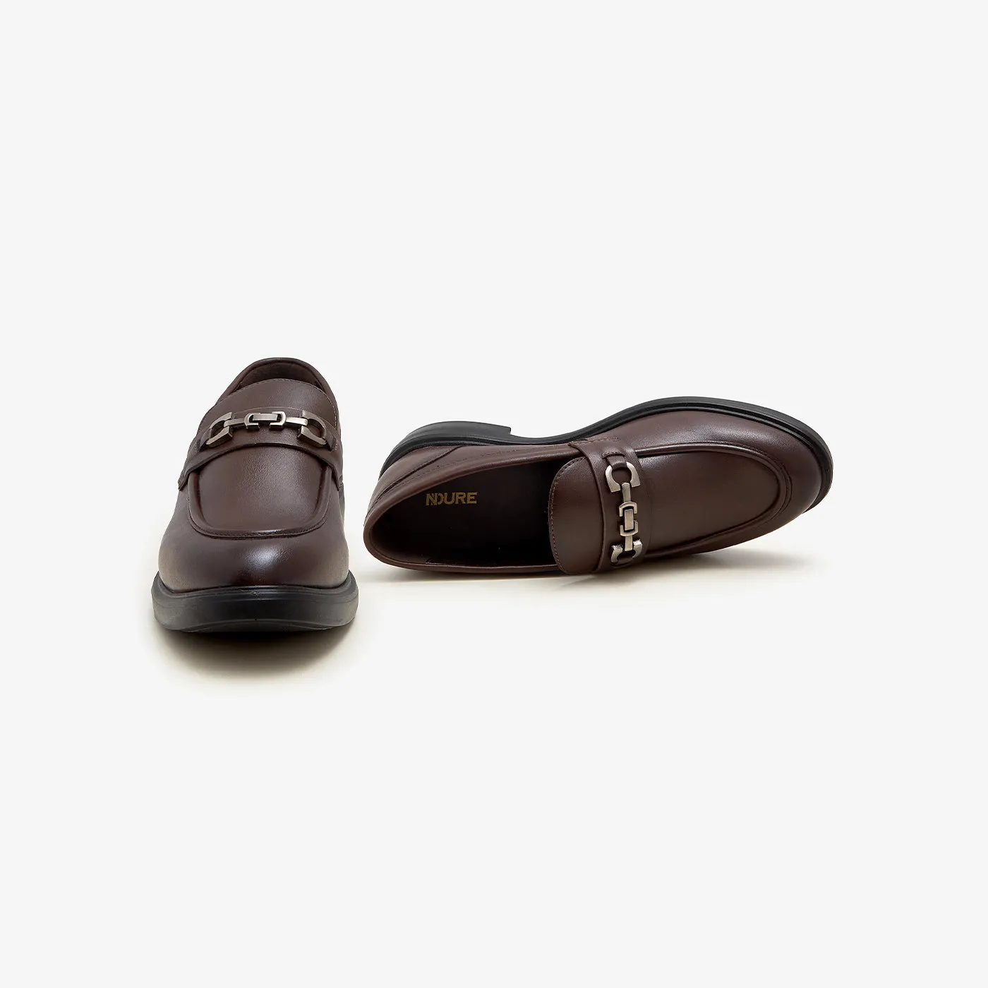 Men's Classic Appeal Formals Leather Walks Clear Shape