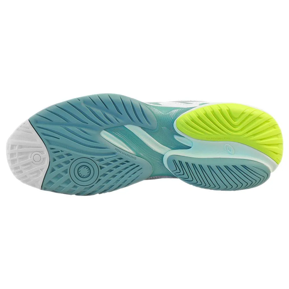 Asics Women's Court FF 3 - White/Soothing Sea Padded chic