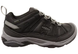 Keen Circadia Waterproof Mens Leather Wide Fit Hiking Shoes Earth Tone