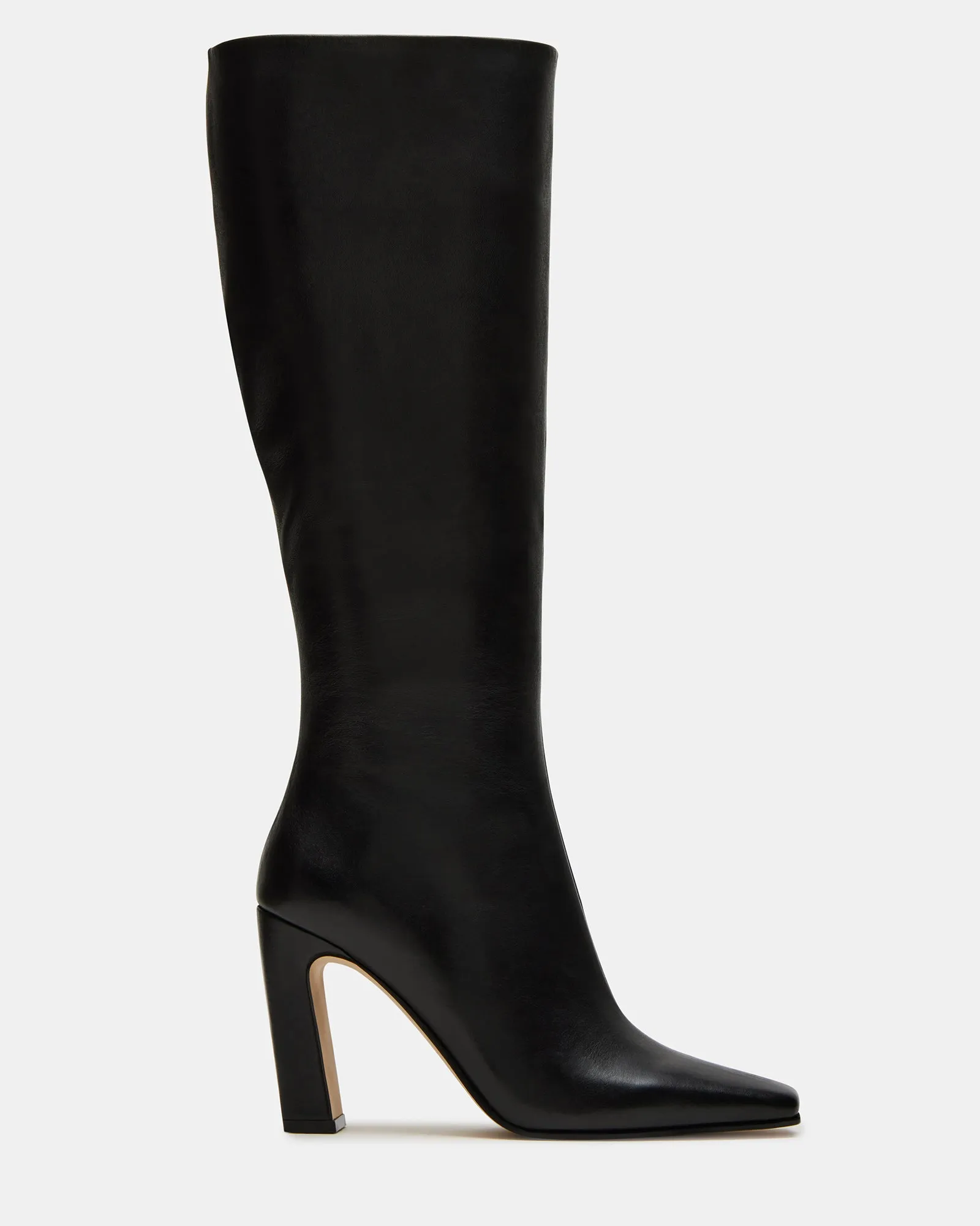 LIZETTE BLACK LEATHER Cold Weather Gear Comfy Step