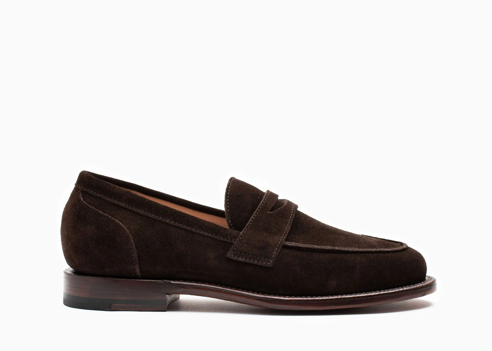 Classic Walk Clara Penny Loafer Espresso Suede